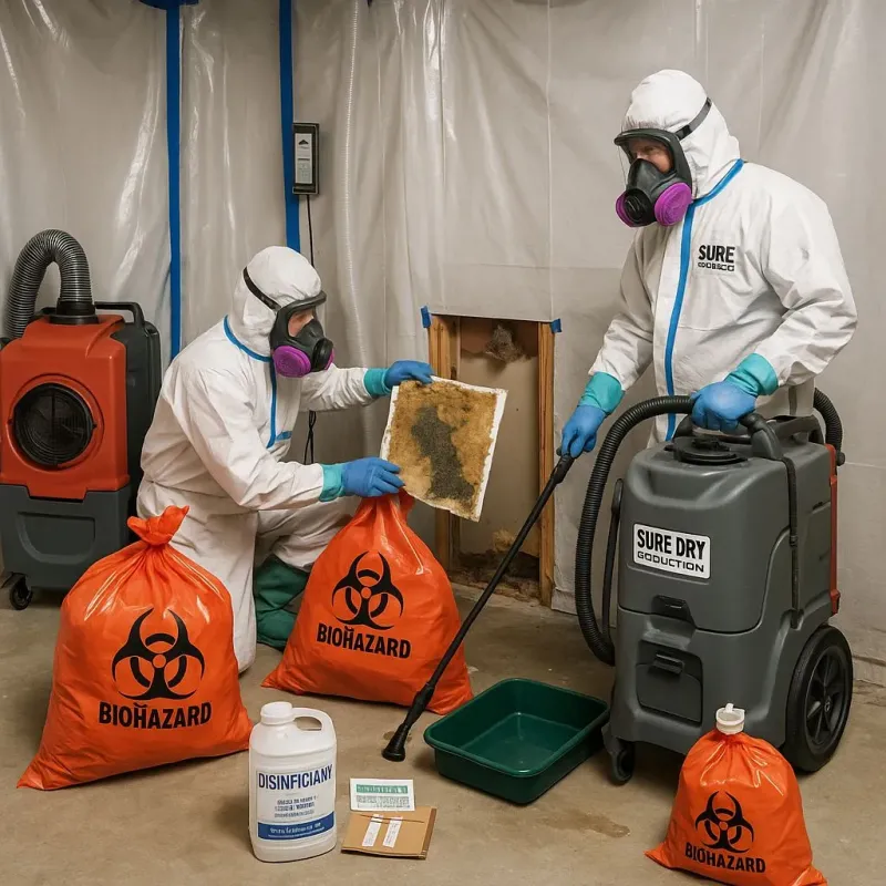 Contaminated Water Handling Protocols process in Bethel, CT